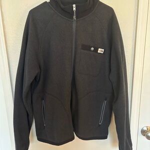 The North Face Black Zip Up Sweater Fleece